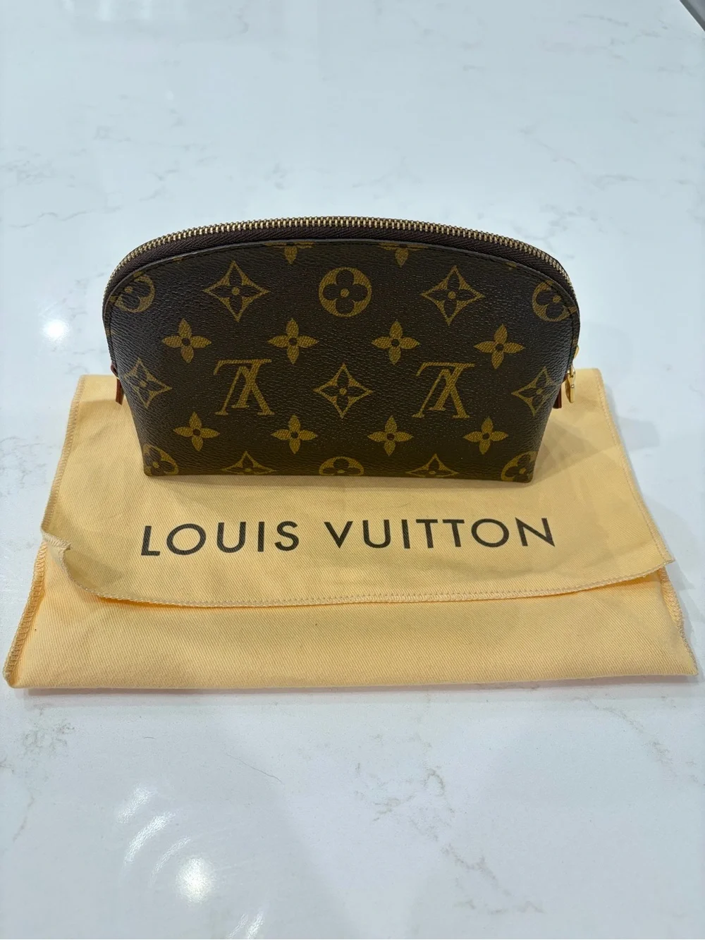 Louis Vuitton Monogram Canvas Cosmetic Pouch